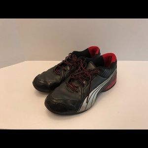 Puma men’s shoes black/red - 13